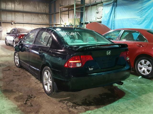 1HGFA16998L032864 - 2008 HONDA CIVIC EXL 黑色 照片 3
