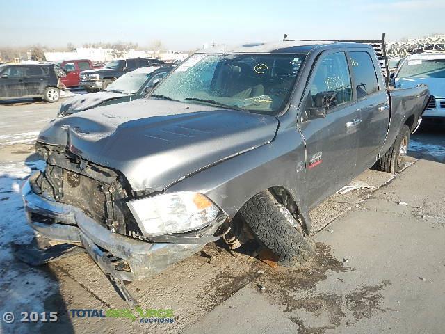 3C6UD5DL6CG333981 - 2012 DODGE RAM 2500 S GRAY photo 1