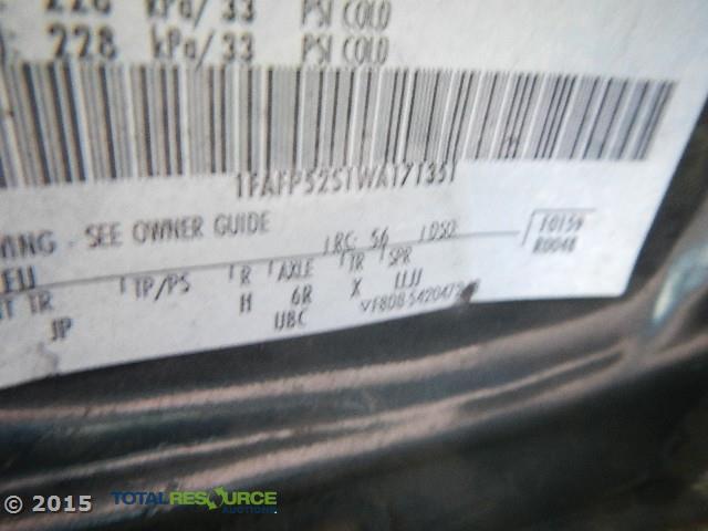 1FAFP52S1WA171351 - 1998 FORD TAURUS GREEN photo 12