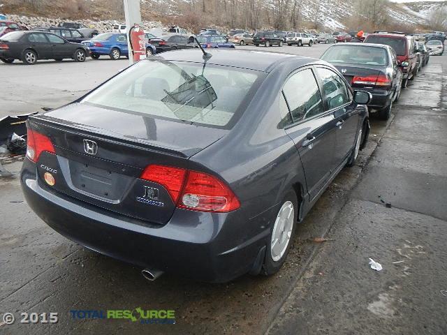 JHMFA36247S012294 - 2007 HONDA CIVIC HYBR GRAY photo 3