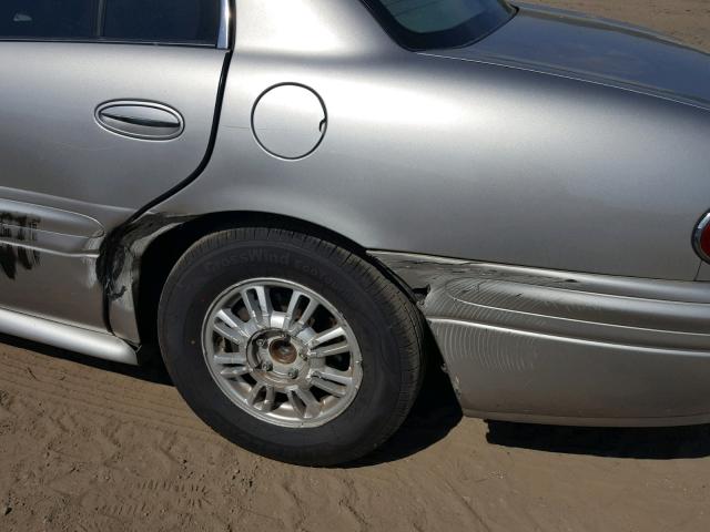 1G4HP52K344154559 - 2004 BUICK LESABRE CU SILVER photo 9