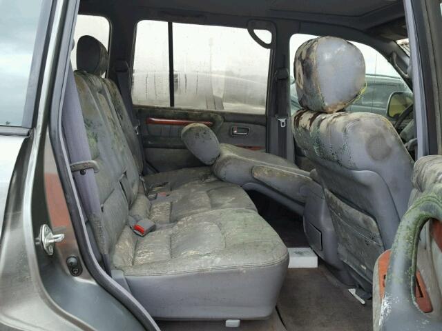 JT6HT00W9W0018236 - 1998 LEXUS LX 470 GRAY photo 6