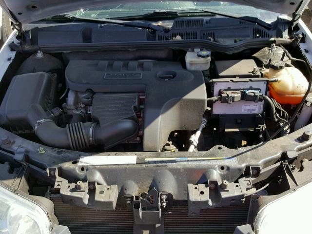 1G8AM15F36Z164109 - 2006 SATURN ION LEVEL WHITE photo 7