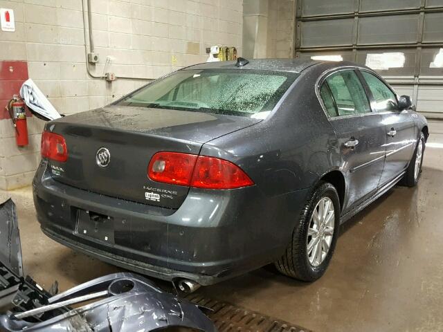 1G4HC5EM1AU126070 - 2010 BUICK LUCERNE SILVER photo 4