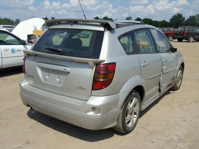 5Y2SM64894Z445807 - 2004 PONTIAC VIBE SILVER photo 4