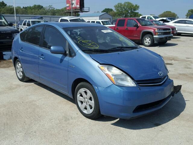 JTDKB20U687734906 - 2008 TOYOTA PRIUS BLUE photo 1