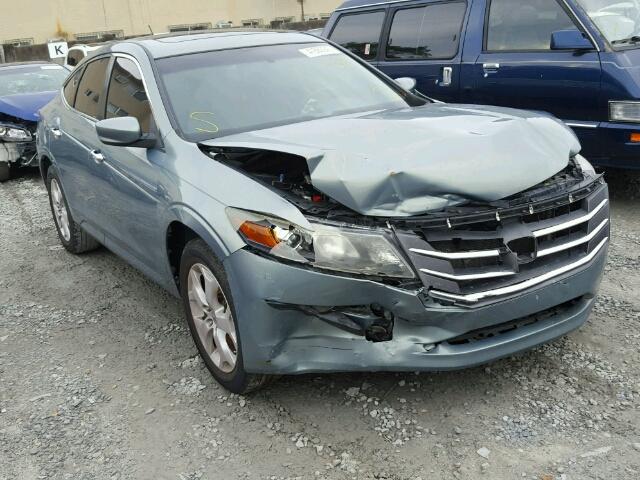 5J6TF1H56AL004484 - 2010 HONDA ACCORD CRO GREEN photo 1