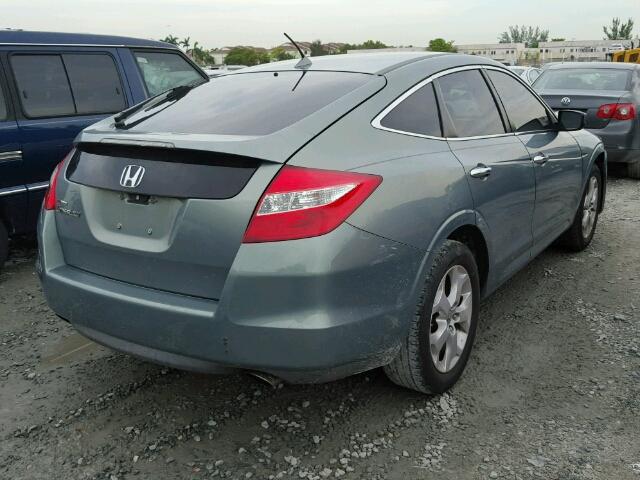 5J6TF1H56AL004484 - 2010 HONDA ACCORD CRO GREEN photo 4