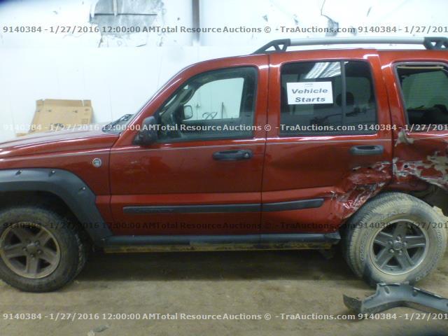 1J4GL38K66W191369 - 2006 JEEP LIBERTY RE RED photo 10