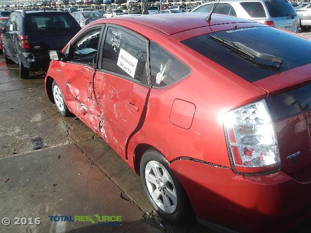 JTDKB20U867059699 - 2006 TOYOTA PRIUS RED photo 13