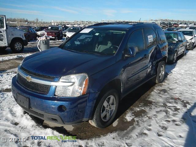 2CNDL33F286023837 - 2008 CHEVROLET EQUINOX LT BLUE photo 1