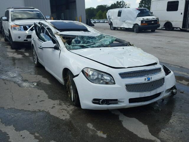 1G1ZE5E72AF301839 - 2010 CHEVROLET MALIBU LTZ WHITE photo 1