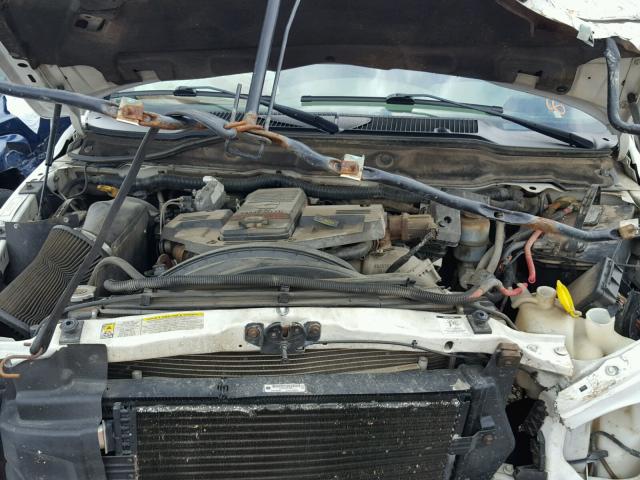 1D7KS28A37J578664 - 2007 DODGE RAM 2500 S WHITE photo 7