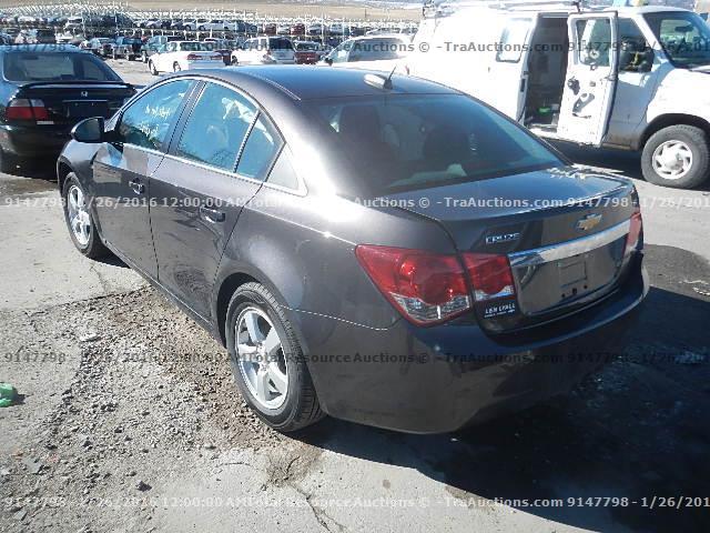 1G1PC5SB1F7112378 - 2015 CHEVROLET CRUZE LT CHARCOAL photo 4