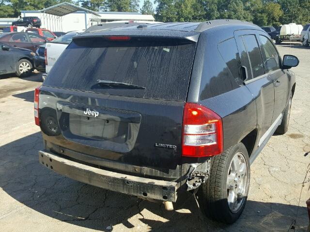 1J8FT57B69D183604 - 2009 JEEP COMPASS LI BLACK photo 4