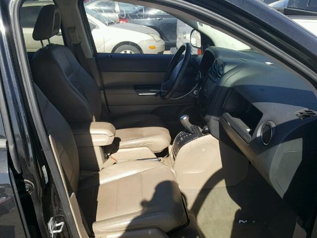 1J8FT57B69D183604 - 2009 JEEP COMPASS LI BLACK photo 5
