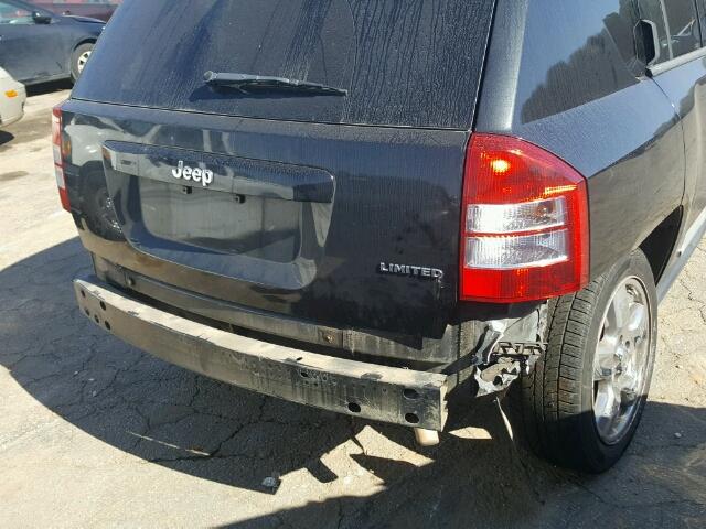 1J8FT57B69D183604 - 2009 JEEP COMPASS LI BLACK photo 9