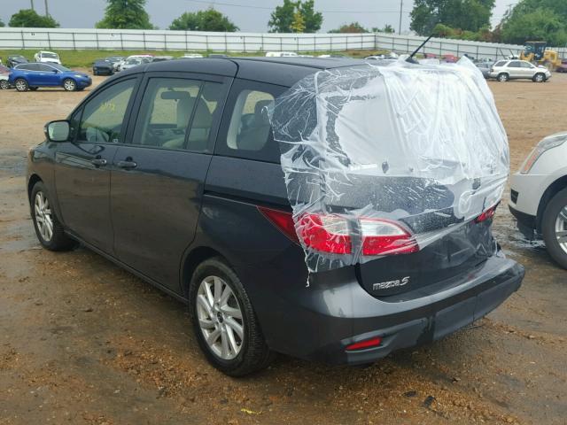 JM1CW2BL7E0164495 - 2014 MAZDA 5 SPORT GRAY photo 3