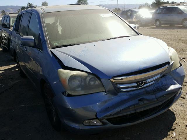 5FNRL38875B103595 - 2005 HONDA ODYSSEY TO BLUE photo 1