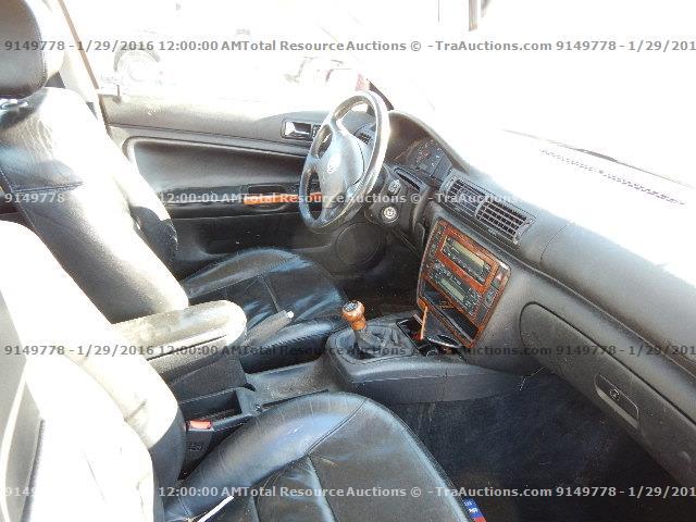 WVWPD63B9WE396315 - 1998 VOLKSWAGEN PASSAT GLX 红色 照片 5