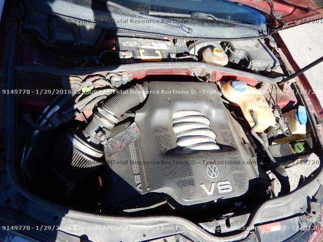 WVWPD63B9WE396315 - 1998 VOLKSWAGEN PASSAT GLX RED photo 7