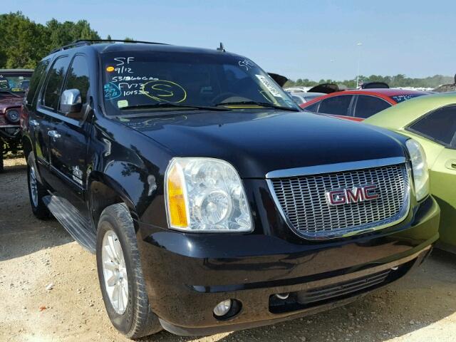 1GKUCCE00AR101530 - 2010 GMC YUKON SLT BLACK photo 1