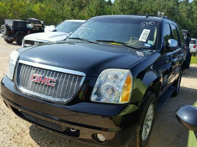 1GKUCCE00AR101530 - 2010 GMC YUKON SLT BLACK photo 2