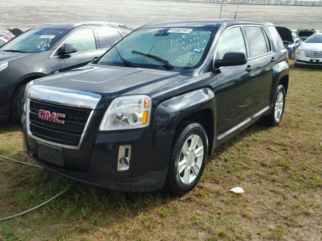 2GKALMEK0C6213396 - 2012 GMC TERRAIN SL BLACK photo 2