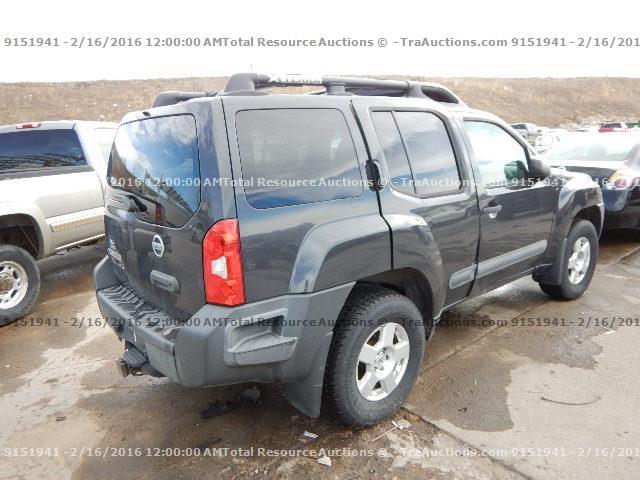 5N1AN08W26C553802 - 2006 NISSAN XTERRA 4.0 GRAY photo 3