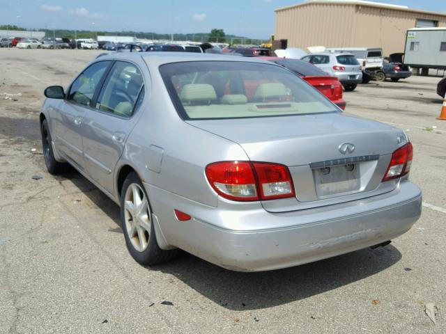 JNKDA31A03T116453 - 2003 INFINITI I35 SILVER photo 3