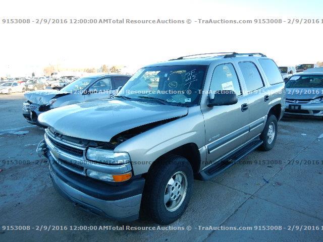 1GNEK13V43J206361 - 2003 CHEVROLET TAHOE K150 SILVER photo 1