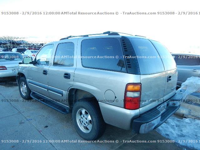 1GNEK13V43J206361 - 2003 CHEVROLET TAHOE K150 SILVER photo 4