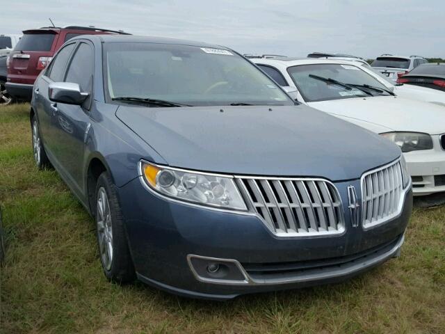 3LNHL2GC1CR825437 - 2012 LINCOLN MKZ BLUE photo 1