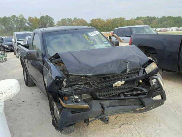 1GCCS149678174799 - 2007 CHEVROLET COLORADO BLACK photo 1