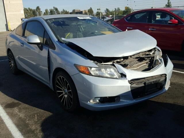 2HGFG3B5XCH556012 - 2012 HONDA CIVIC LX SILVER photo 1