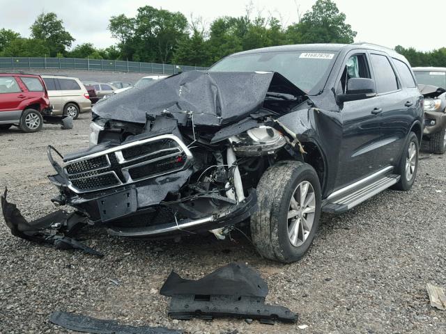 1C4RDHDG5FC147374 - 2015 DODGE DURANGO LI BLACK photo 2