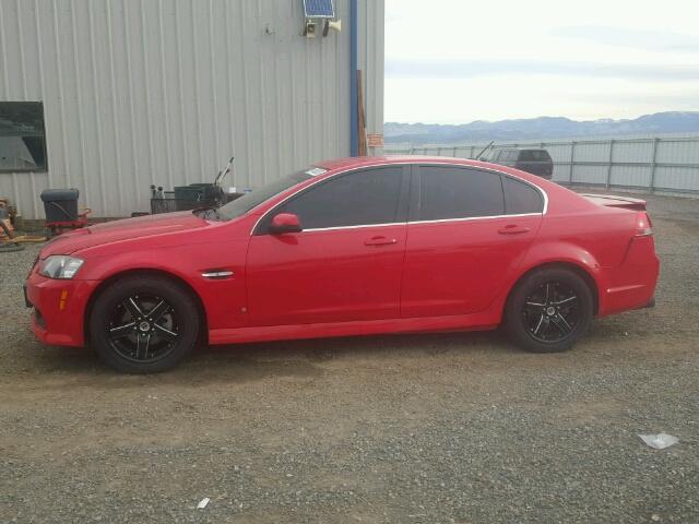 6G2ER57749L184941 - 2009 PONTIAC G8 RED photo 9