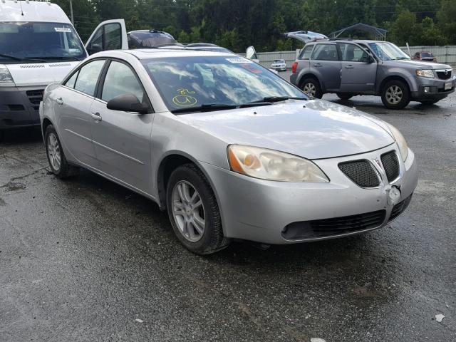 1G2ZG528X54178621 - 2005 PONTIAC G6 SILVER photo 1