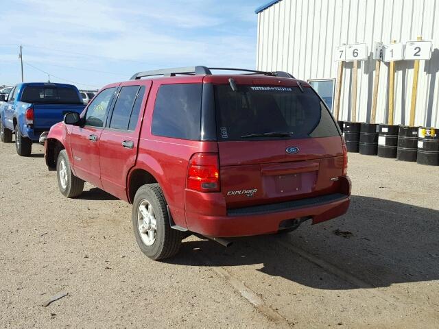 1FMZU73KX5ZA43406 - 2005 FORD EXPLORER X RED photo 3