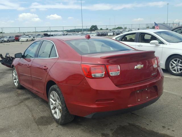 1G11C5SL6EF188214 - 2014 CHEVROLET MALIBU 1LT RED photo 3