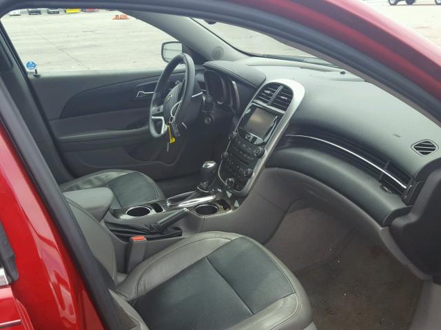 1G11C5SL6EF188214 - 2014 CHEVROLET MALIBU 1LT RED photo 5