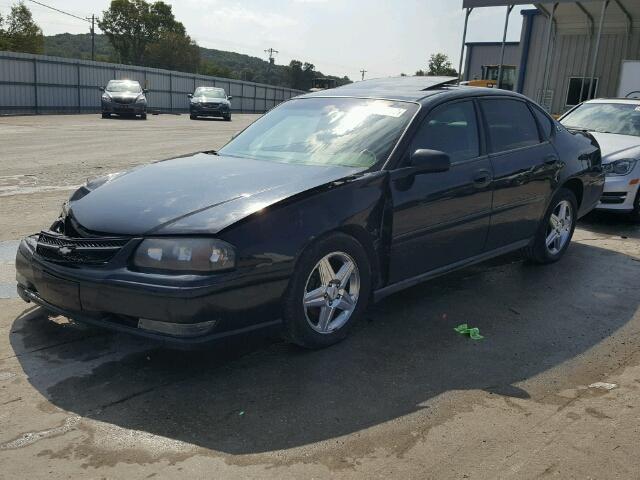 2G1WP521449324422 - 2004 CHEVROLET IMPALA SS BLACK photo 2