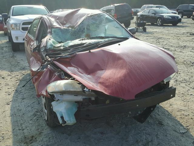 1NXBR32EX8Z980085 - 2008 TOYOTA COROLLA RED photo 9