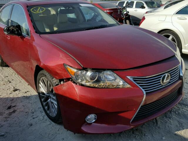 JTHBK1GG1D2043511 - 2013 LEXUS ES 350 MAROON photo 9