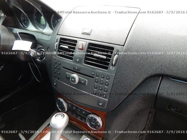 WDDGF8BB2AR094945 - 2010 MERCEDES-BENZ C 300 4MAT BLACK photo 9