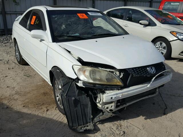 1HGEM21995L003862 - 2005 HONDA CIVIC EX 白色 照片 1