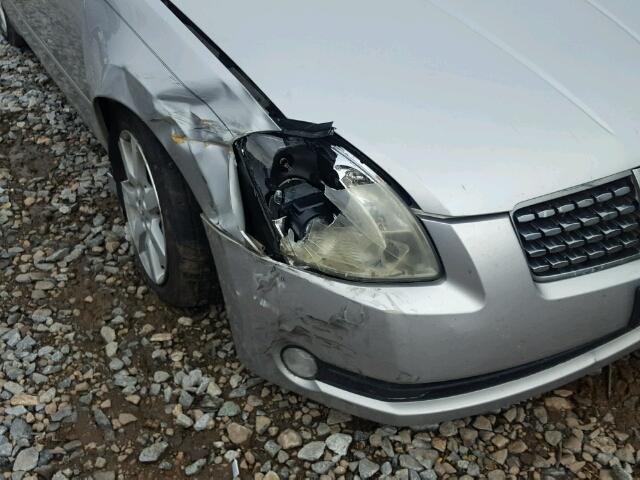 1N4BA41E75C838707 - 2005 NISSAN MAXIMA SE SILVER photo 9