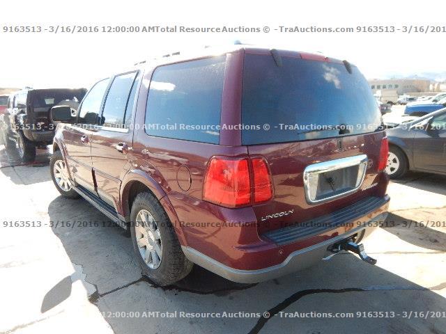 5LMFU27R44LJ25546 - 2004 LINCOLN NAVIGATOR MAROON photo 4