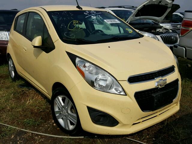 KL8CB6S94DC571073 - 2013 CHEVROLET SPARK LS YELLOW photo 1