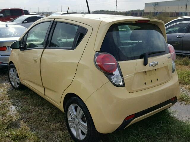 KL8CB6S94DC571073 - 2013 CHEVROLET SPARK LS YELLOW photo 3